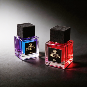 Lussuosa Bottiglia di Profumo Quadrata in Vetro <span class=keywords><strong>18</strong></span> ml 30 ml 50 ml 100 ml, Piccola Bottiglia Vuota Trasparente con Tappo Spray - Product Image 4