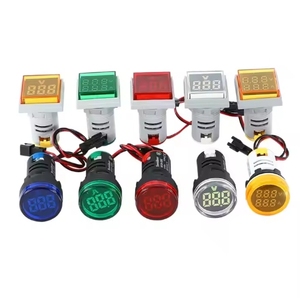 Suowei Led Mini Điện áp <span class=keywords><strong>Meter</strong></span> Power chỉ số ánh sáng tín hiệu ánh sáng hiển thị kỹ thuật số 220V thông tư hiện tại <span class=keywords><strong>Meter</strong></span> Hertz <span class=keywords><strong>Meter</strong></span> - Product Image 1