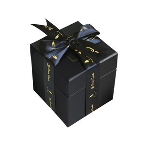 Custom LoGo Scented Candle Handcrafted Gift Box Hard Card Paper Gift Box Business Fine Casual Gift Party Present Empty Box