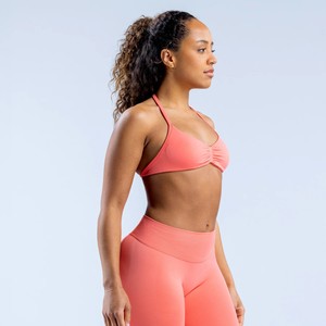 L-0305 40 Colores Sujetadores Deportivos de Yoga para Mujer, <span class=keywords><strong>Ropa</strong></span> de Gimnasio, Tops de Yoga Sin Costuras, <span class=keywords><strong>Ropa</strong></span> Deportiva Enteriza para Mujer - Product Image 3