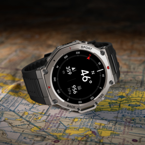 Montre intelligente pour homme, bracelet de suivi de la santé et de la forme physique, alarme par vibration, écran AMOLED ultra intelligent, montres de fitness pour homme - Product Image 4