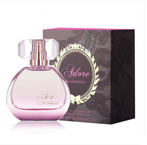 Déodorant de parfum pour femmes de marque Parfum floral longue durée dans une bouteille en verre pour le corps - Product Image 1