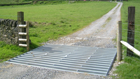 Grille en acier, panneau de protection pour bétail, grille en acier pour parking, clôture de sécurité avec taille personnalisable