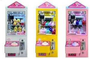 Tùy chỉnh Kawaii Claw Crane máy <span class=keywords><strong>mini</strong></span> Plush kẹo đồ chơi <span class=keywords><strong>grabbing</strong></span> trò chơi với đồng xu thanh toán 220V hóa đơn chấp nhận giá cả phải chăng - Product Image 5