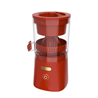 Presse-agrumes centrifuge électrique personnalisable avec moteur DC, rechargeable par USB, boîtier en plastique pour usage domestique, automobile et extérieur