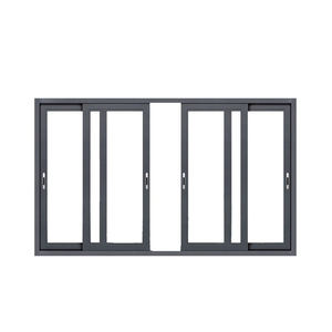 شرفة كبيرة حرارية مكسورة من الألومنيوم نظام انزلاق المسار لمنتجع تايلاند فوكيت - Product Image 2