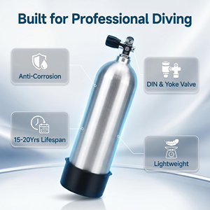 Cilindro de Buceo de 11L de Gran Calidad, Cilindro de Oxígeno para Buceo en Oferta - Product Image 2