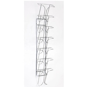 Tùy chỉnh <span class=keywords><strong>3</strong></span> <span class=keywords><strong>Tier</strong></span> Chrome treo tường kim loại dây cuốn sách hiển thị chủ Tạp Chí <span class=keywords><strong>Rack</strong></span> hiển thị - Product Image 5