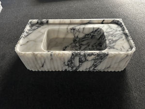 Lavabo de Baño de Mármol Arabescato Moderno, Tamaño Personalizado, con Grosor de 20/30 mm, para Uso en Hoteles - Product Image 2