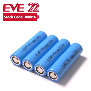 EVE 18650 Consumer Electronics 3.6V 2550mah Lithium Ion 18650 26V 18650 Battery Batterie NCM 18650