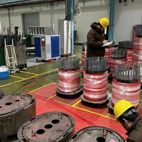 Équipement de soudage oxyhydrogène HHO de précision pour la réparation des barres de busbar en cuivre de moteurs haute tension