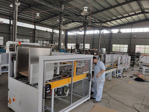 Optionale Heißschmelz-Leimgehäuse-Öffnungs maschine/Karton auf richter mit Boden versiegelung - Product Image 2