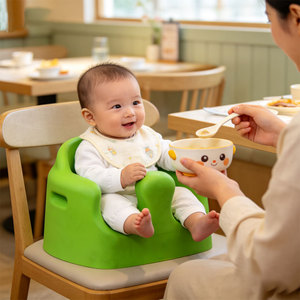 Seggiolino Rialzato Moderno in Schiuma PU per Bambini e Neonati, Facile da Pulire, Ideale per Viaggi, Prodotto in Cina - Product Image 5