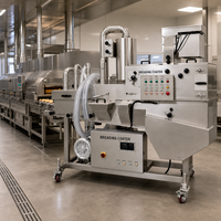 Machine de panification commerciale pour la production de galettes de poisson et de tourtes à la viande sur ligne de production en usine de transformation d'aliments surgelés
