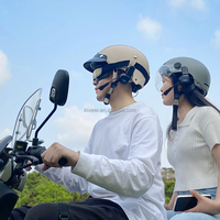 Casque Bluetooth sans fil Inveer X2 pour vélo, casque Bluetooth pour casque de vélo, micro anti-vent et son ouvert pour VTT et vélo de route