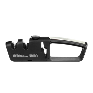 Aiguiseur de couteaux diamant en céramique professionnel à 3 étapes Angle réglable pour couteaux de Chef domestique Ciseaux Gadges de cuisine - Product Image 2