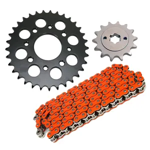 Kits de cadena y piñón de motocicleta 520 de Venta caliente para KTM Duke 200