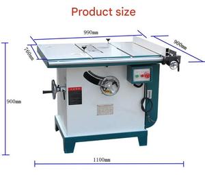 3KW chế biến gỗ Thông tư bảng cưa lưỡi cưa góc có thể điều chỉnh 45-90 độ miter Cắt Thông Tư Đã Thấy máy - Product Image 3