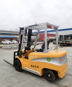 Prezzo di fabbrica 2Ton 2.5Ton batteria al litio 3Ton Full Electric ascensore quattro ruote magazzino di trasmissione All terreno carrello elevatore automatico - Product Image 3