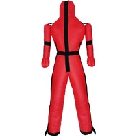 Mannequin de grappling en cuir durable, position debout, sac de frappe Muay Thai, mannequin à bras mobile K003 non rempli