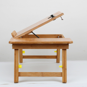 โต๊ะวางแล็ปท็อปไม้ไผ่พับได้, โต๊ะแล็ปท็อปไม้ไผ่แบบปรับได้ - Product Image 3