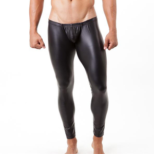 <span class=keywords><strong>Pantaloni</strong></span> in <span class=keywords><strong>pelle</strong></span> sintetica lucida da uomo-<span class=keywords><strong>pantaloni</strong></span> <span class=keywords><strong>attillati</strong></span> <span class=keywords><strong>attillati</strong></span> da discoteca abbigliamento da notte all'ingrosso Dropshipping OEM/ODM <span class=keywords><strong>pantaloni</strong></span> impermeabili da uomo - Product Image 2