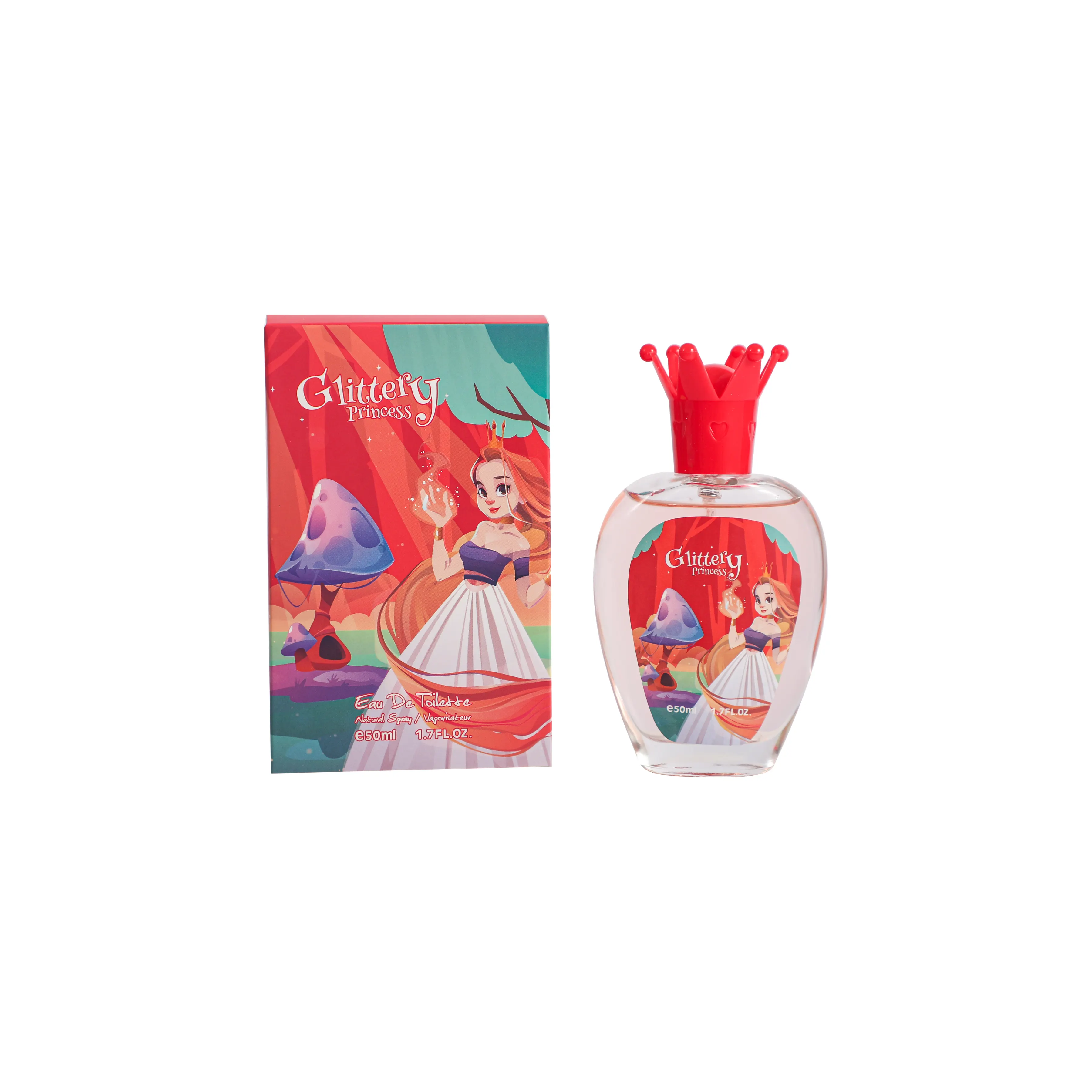 JY 2024 top vente conceptions populaires parfum pour enfants mignons pour petite fille avec belle princesse dessin animé image parfum pour enfants
