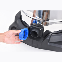 Aspirateur multifonctionnel à main Sippon 50L 3000W avec filtre à eau pour les tissus d'ameublement et les voitures