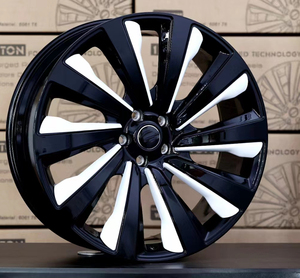 2024 nueva gran oferta ruedas forjadas monobloque 5x120 22 24 pulgadas negro plata bronce cinco radios 30mm 40mm 35mm para Land <span class=keywords><strong>Rover</strong></span> <span class=keywords><strong>Range</strong></span> - Product Image 1