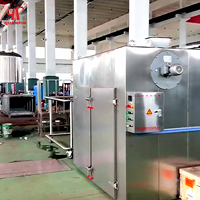 QUANPIN CT-C-2 industrielle Circulation d'air chaud four séchage à la craie plateau à oeufs sécheur déshydrateur pompe PLC moteur moteur roulement fait Ti