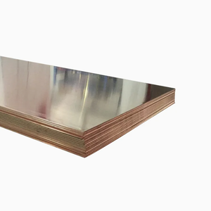 High Precision Bright Pure Copper 3mm 5mm 20mm Thickness 99.9% Copper Plate with Cutting Service - Product Image 1