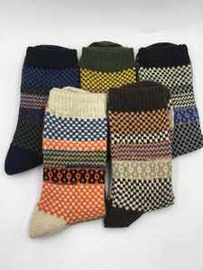 Vente en gros Mix Couleur Hommes Doux <span class=keywords><strong>Cachemire</strong></span> Épais Décontracté Lapin Laine Mélangée Chaud Hiver Mollet <span class=keywords><strong>Chaussettes</strong></span> - Product Image 6