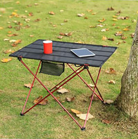 Table de camping pliable en gros, ultralégère et portable pour le camping, la randonnée, les pique-niques et les activités de plein air
