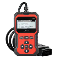 Escáner de Diagnóstico de Automóviles OBDII Portátil V410, Lector de Códigos OBD 2 con Pantalla LCD, Detector Profesional de Problemas del Motor del Vehículo de 9-16 V