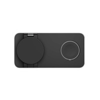 Nouvelle arrivée Factory 2026 : Station de charge en alliage d'aluminium T8 3-en-1 pour téléphone, montre et écouteurs, chargeur sans fil magnétique rapide 15W 25W
