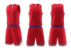 Uniforme de Baloncesto Sublimado de Estilo Moderno para Hombre, Conjunto de Camiseta Deportiva Ligera y Pantalones Cortos, Transpirable y Absorbente de Humedad para Verano - Product Image 2