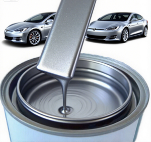 Vernici Automobilistiche All'Ingrosso con Lucentezza Definitiva e <span class=keywords><strong>Vernice</strong></span> Automobilistica Argento di Alta Qualità che Emana Lucentezza Metallica - Product Image 1
