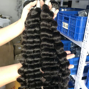 Nhựa Đóng Gói Xám 50 Inch Sóng Balayage Peru Đóng Cửa Gợn Sóng Bó Tóc - Product Image 1