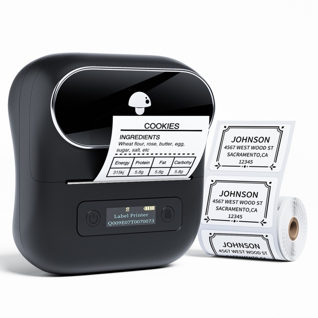 Phomemo M220 Thermal Label Printer Wireless Portable Sticker Label Maker Machine