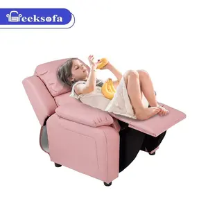 Geeksofa çocuklar Recliner kanepe sandalye ile kol depolama macera tatlı koltuk çocuk peluş sandalye erkek kız bebek