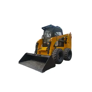 Skid steer loader tractor with cabin safety multifunction steer loaders for sale with best price