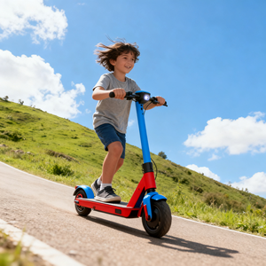 Trottinette électrique pour enfants super silencieuse, moteur de trottinette électrique, faible bruit, bonne autonomie pour les trajets dans les zones calmes - Product Image 1