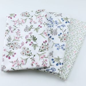 60S Hoa Nhỏ In Tinh Khiết Bông Vải Vải Vải Bông Bộ Đồ Giường Sản Phẩm Pajama Quần Quần Áo Vải Bán Buôn - Product Image 2