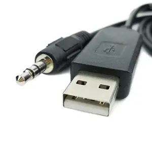 PL2303 USB RS232 สเตอริโอ 3.5 มม.แจ็คสําหรับโรงแรมทีวี IPTV บริการพอร์ต PC Ex สายเชื่อมต่อ Config คอนโซลสาย