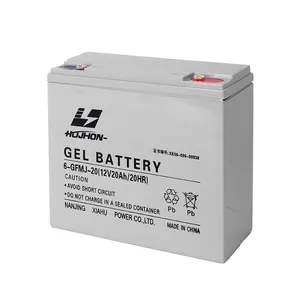 Quality Assurance 12v 20ah 40ah 65ah 100ah 200ah Gel Storage Lead Acid Battery Solar Agm Gel Battery