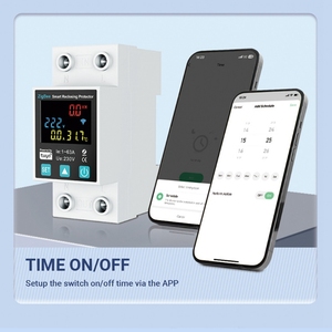 Zigbee TUYA スマートライフ 2P/63A サーキットブレーカー漏電過電圧保護プロテクターリレーエネルギーメーター - Product Image 5