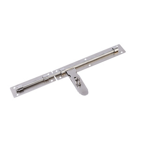 Stainless Steel Extended Door <b>Latch</b> Polished Surface Heavy-duty Pins Traditional Design <b>Padlockable</b> Mounting - Product Image 5