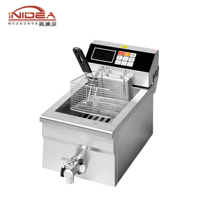 <span class=keywords><strong>Friteuse</strong></span> électrique commerciale Inidea <span class=keywords><strong>3000W</strong></span> en acier inoxydable à cuve unique avec filtration d'huile |   Garantie d'un an pour les aliments destinés aux restaurants - Product Image 1
