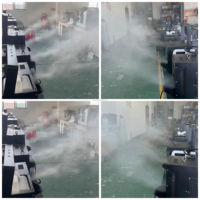Machine à brouillard électrique DMX 700W à base d'eau pour intérieur avec télécommande, machine à fumée et brouillard professionnelle pour scène