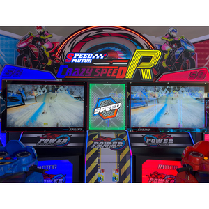 Máquina recreativa de videojuegos arcade con monedas, personalizada con iniciales, para carreras y motocicletas, ¡la más vendida! - Product Image 5